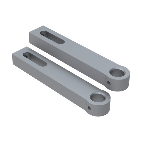 Bracket kit - high height of cut (set/2)