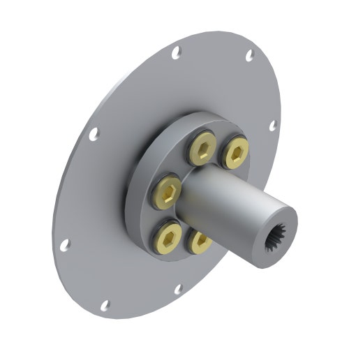 Coupling - flywheel
