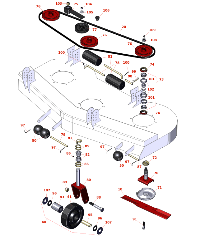 Toro Groundsmaster 220 62in Deck - Model 30792 & 30564