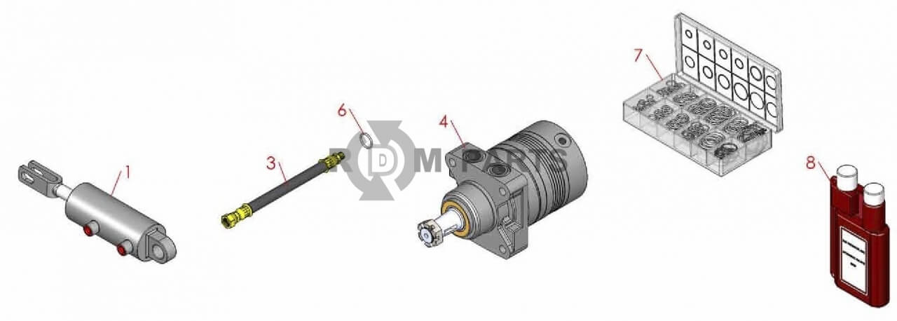 Replacement parts for Toro 3150 Hydraulics