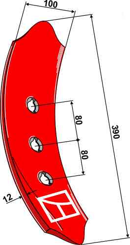 Point - right fitting for Landsberg 965.50.067.1