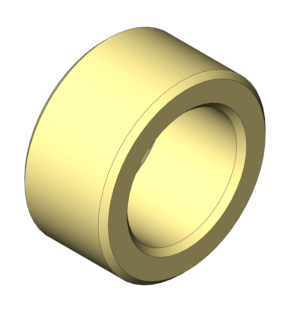 Spacer-yoke, right