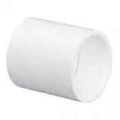 Koppeling - inwendig lijm - PVC drukfitting dunwandig