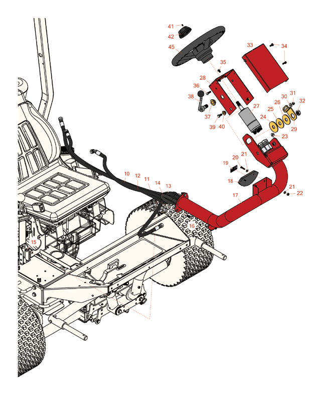 Rattesøjledele, der passer til din Toro Groundsmaster 3500-D