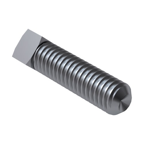 Screw - bed bar adjusting
