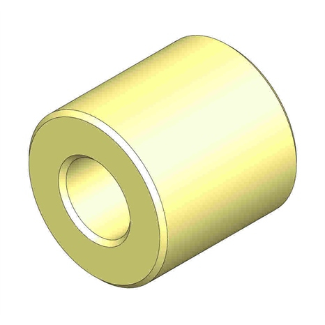 Spacer - front roller