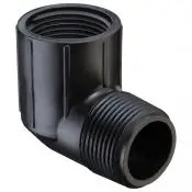 HDPE knie 90° - binnen- x buitendraad