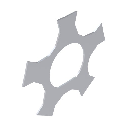 Groomer blade - helix .035 thick
