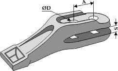 Digging teeth fitting for Hanomag 2952086 M1