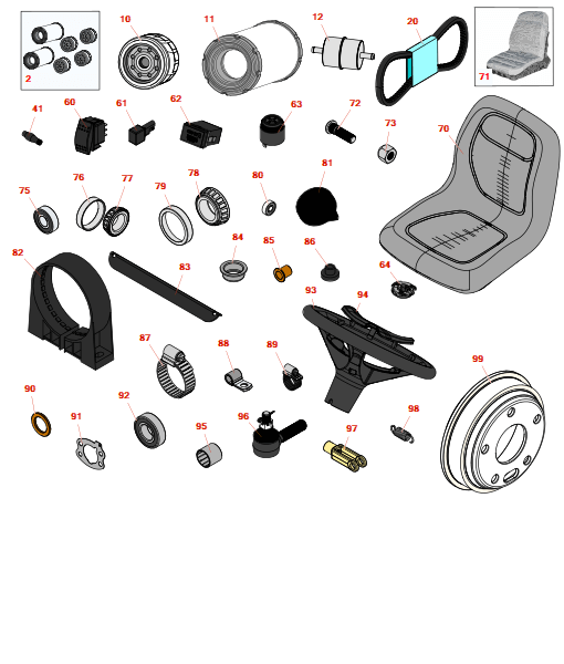 Toro Workman 2100 traction unit - model 07253 Toro Workman 2100 traction unit - model 07253