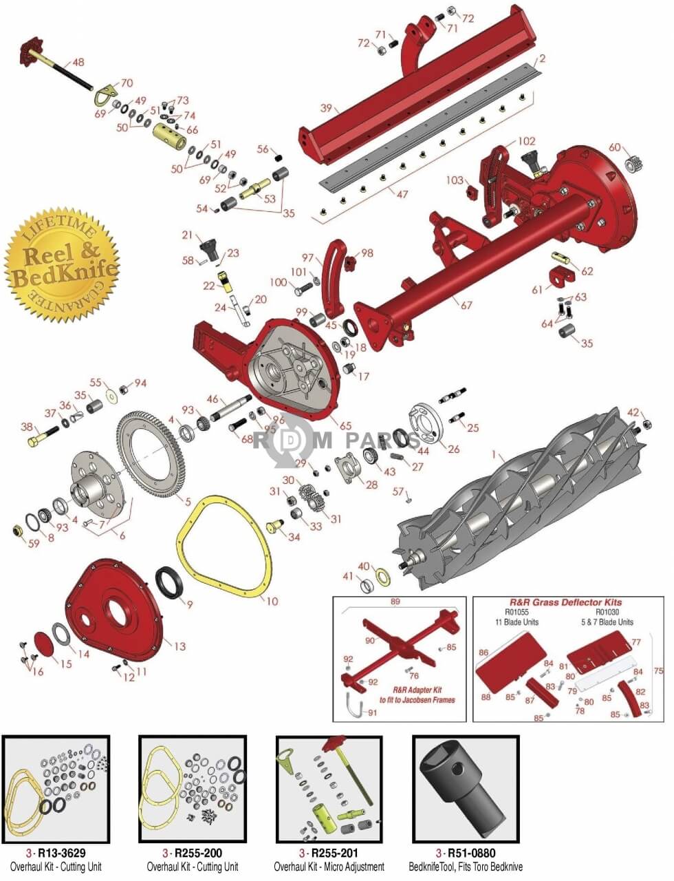 Replacement parts for Toro Fairway parts Replacement parts for Toro Fairway parts