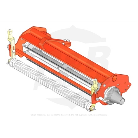 Complete brush reel unit - lh