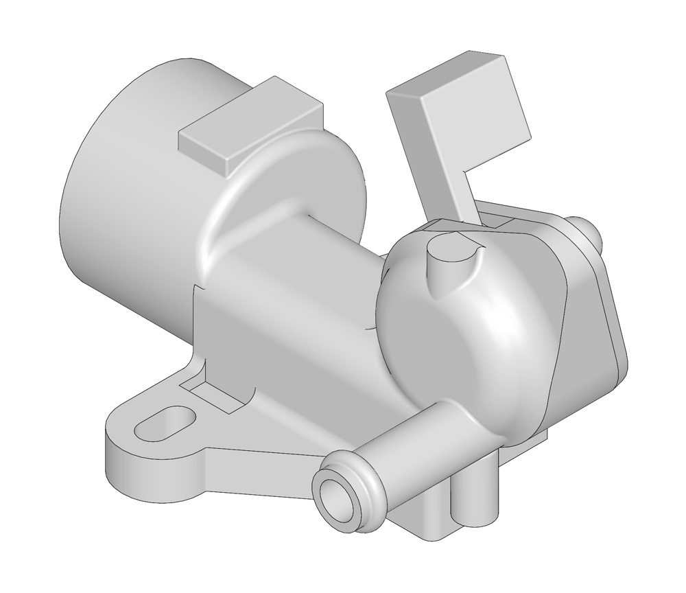 Fuel strainer assy