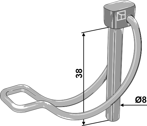 Rohrklappsplint