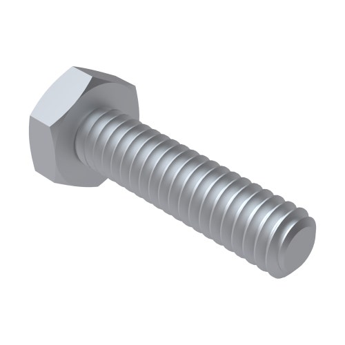 Bolt - hex hd 1/4-20 x 1 gr2