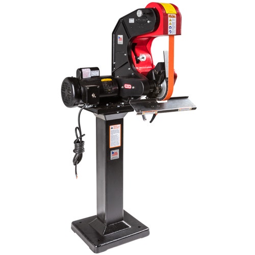 Belt grinder w/ pedestal - 220 volt 50 cycle