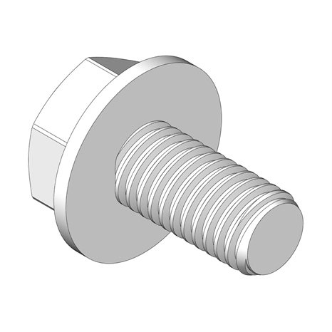 BOLT - HEX WASHER M6-1.0 X 12