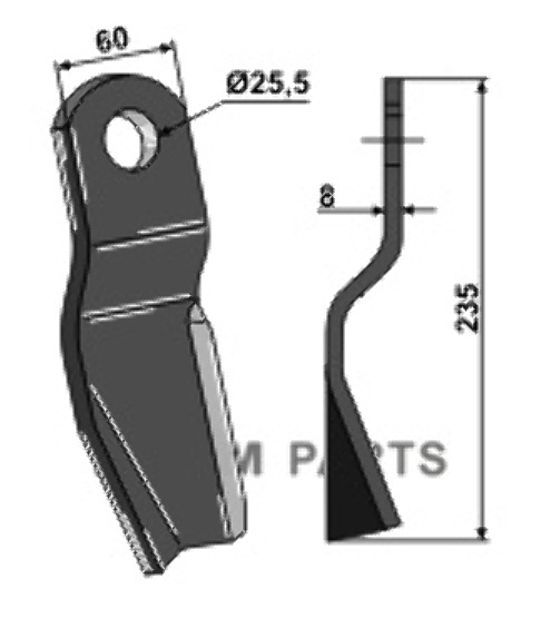 RDM Parts Klapper