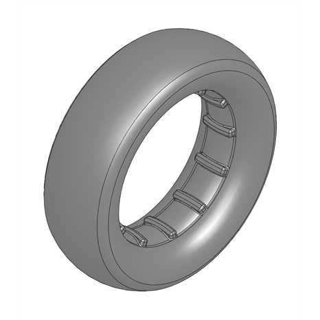 Tire - front castor