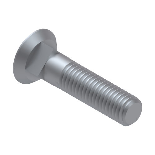 Plow bolt - hoc - front roller