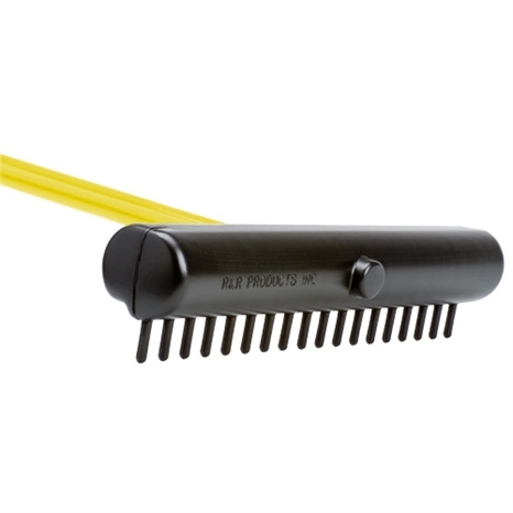 Discontinued - bunker rakes - 15in head w/48in yellow handle set/6