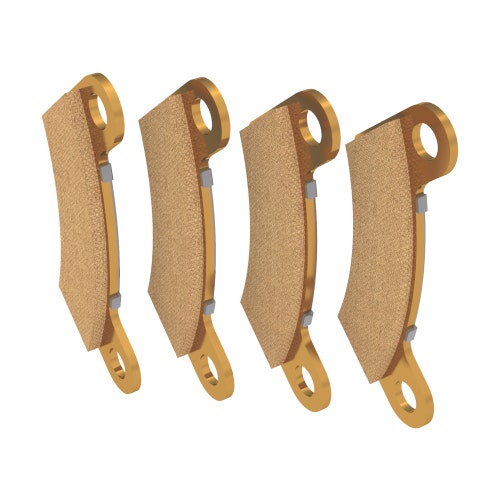 Pad - disc (set of 4)
