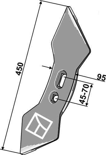 Double heart point  44-76