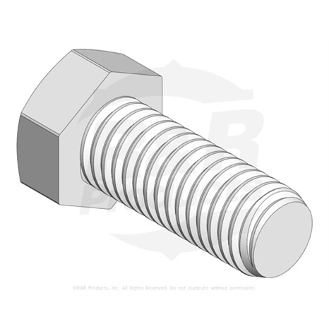 Bolzen 1/2-13 x 1 1/4 hex