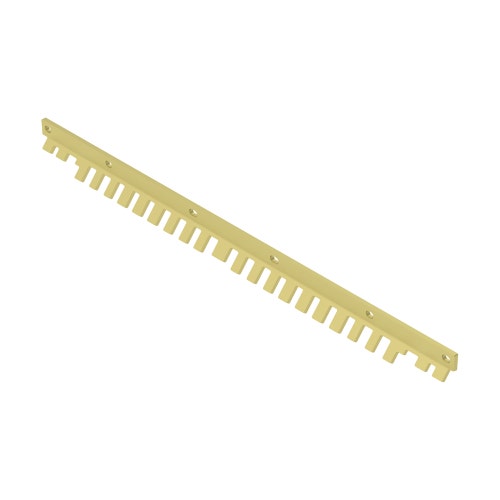 Scraper - grooved roller