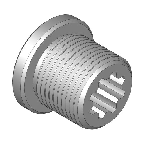 Insert - threaded - lh - 8 tooth