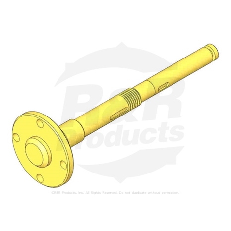 Shaft - rear traction roller