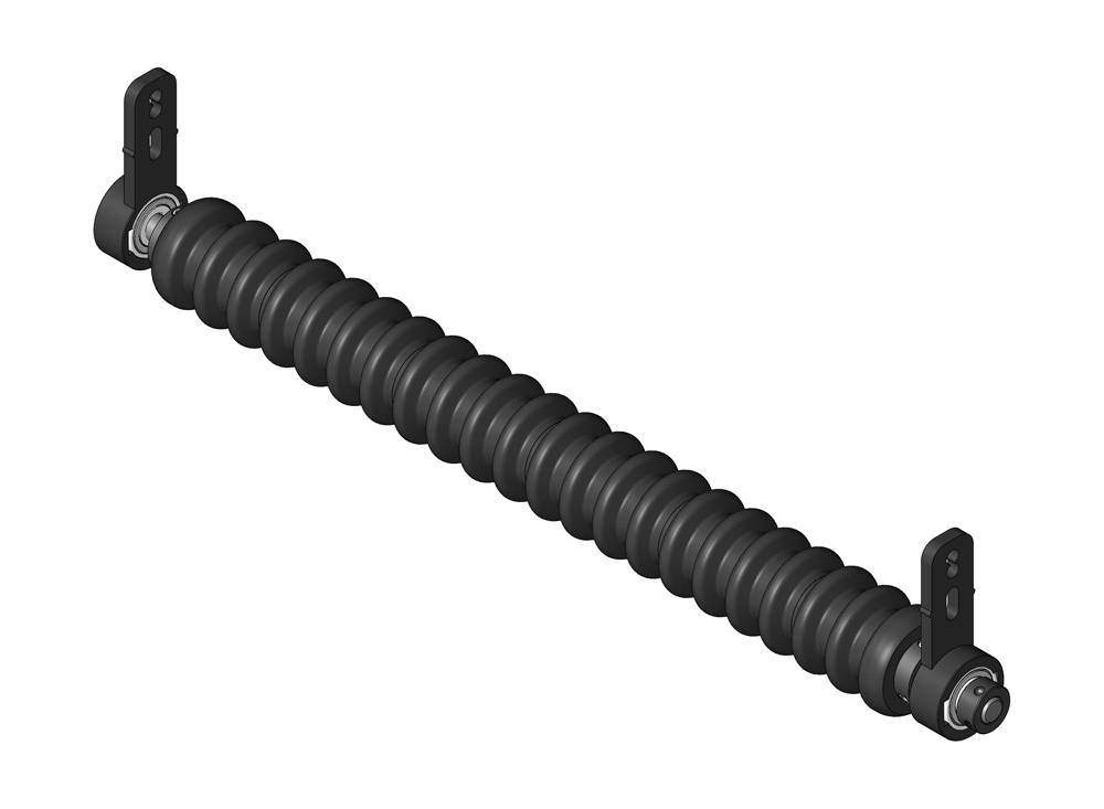 Minuteman front grooved roller system