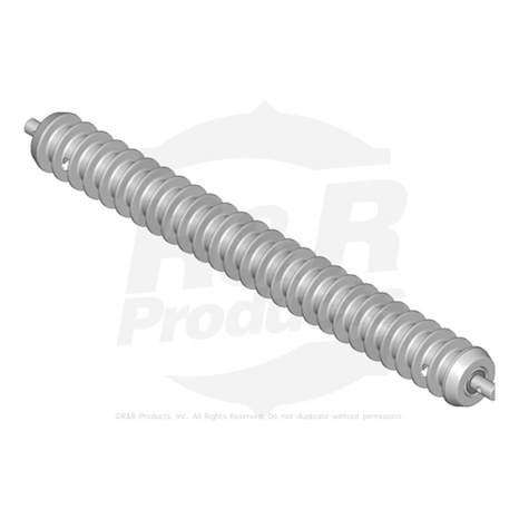 Roller - grooved machined solid steel  Roller - grooved machined solid steel