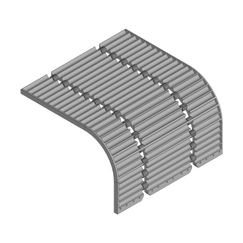 Rubber conveyor belt - 18 x 44.5