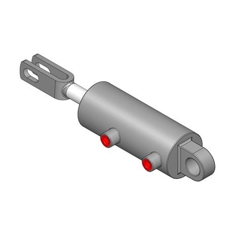 Cylinder - hydraulic lh / rh