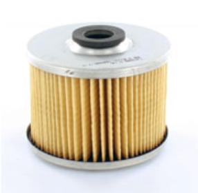 Fuel filter cartridge metal