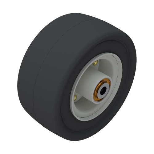 Wheel assy - castor - pneu 8x3.50-4