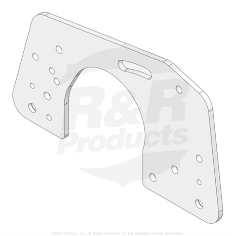 Side plate - fits jacobsen