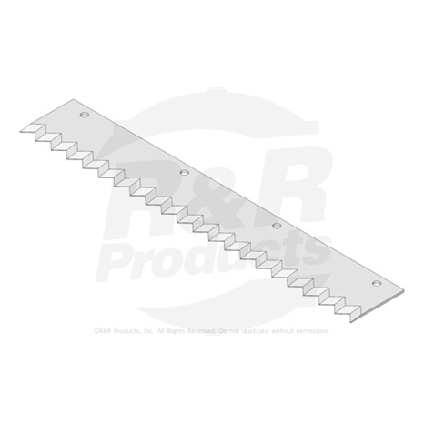 Cut-off blade - serrated 21-1/2 x 3.5