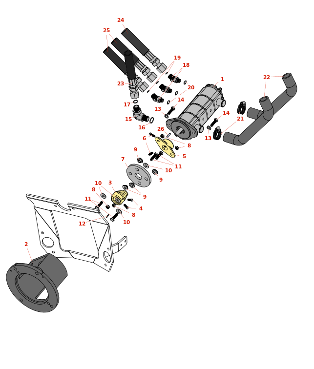 Toro Greensmaster 3050 Hydraulic Gear Pump Toro Greensmaster 3050 Hydraulic Gear Pump