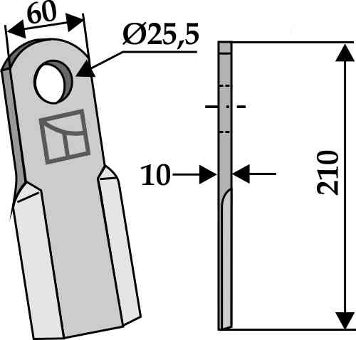 RDM Parts Straight blade