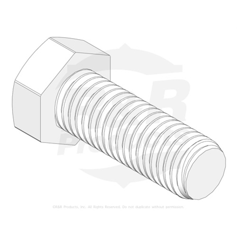 Bolt - hex hd 5/8-11 x 1-3/4