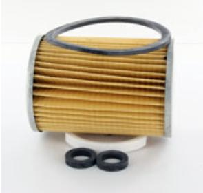 Fuel filter cartridge metal