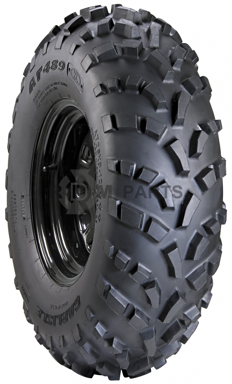 Discontinued - tire - at25x8-12  (6 ply) carlisle at489 x/l