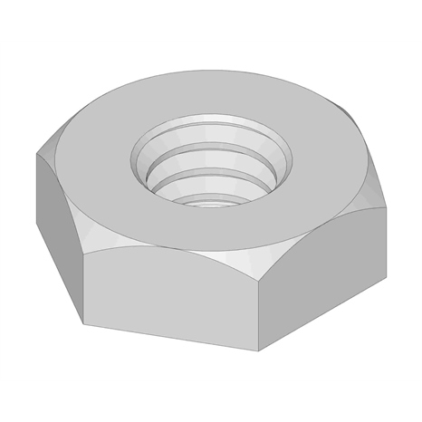Nut - 10-24 fl lock