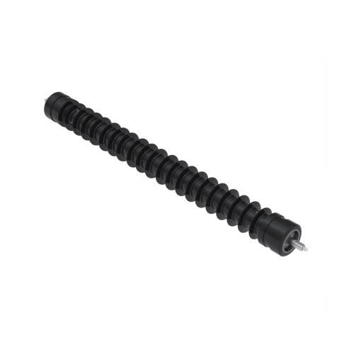 Roller - fusion grooved uhmw polyethylene - 30 in