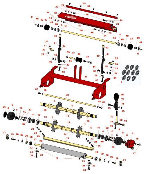 Toro Greensmaster 3200 - 3200-d dethatcher unit - models 04493 & 04496 Toro Greensmaster 3200 - 3200-d dethatcher unit - models 04493 & 04496
