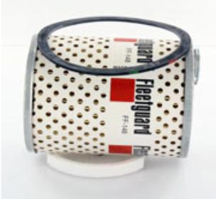 Fuel filter cartridge metal