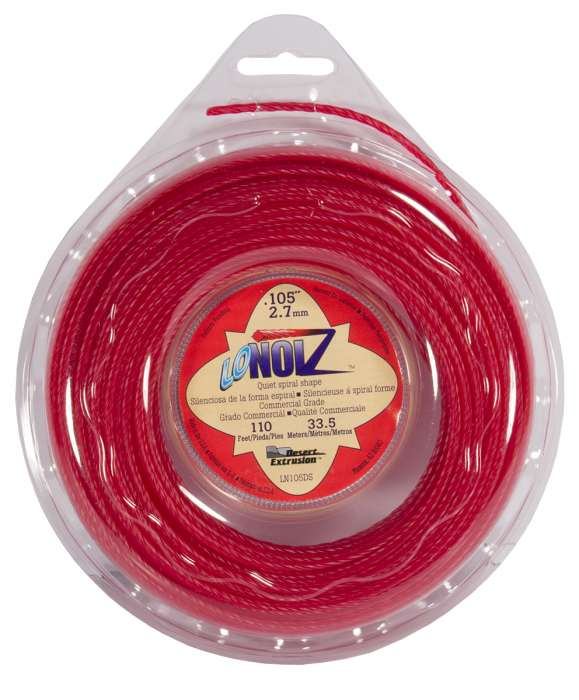 Trimmer line lonoiz™ red small donut .105" / 2.7mm