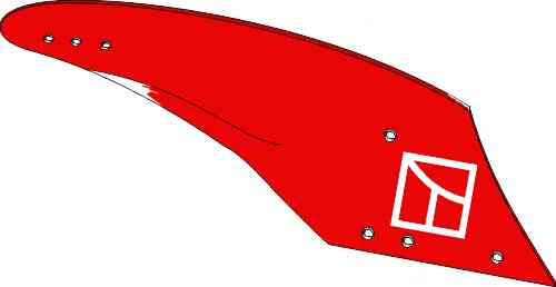 Moldboard Hydrein 16“ - right fitting for Kverneland KK053264